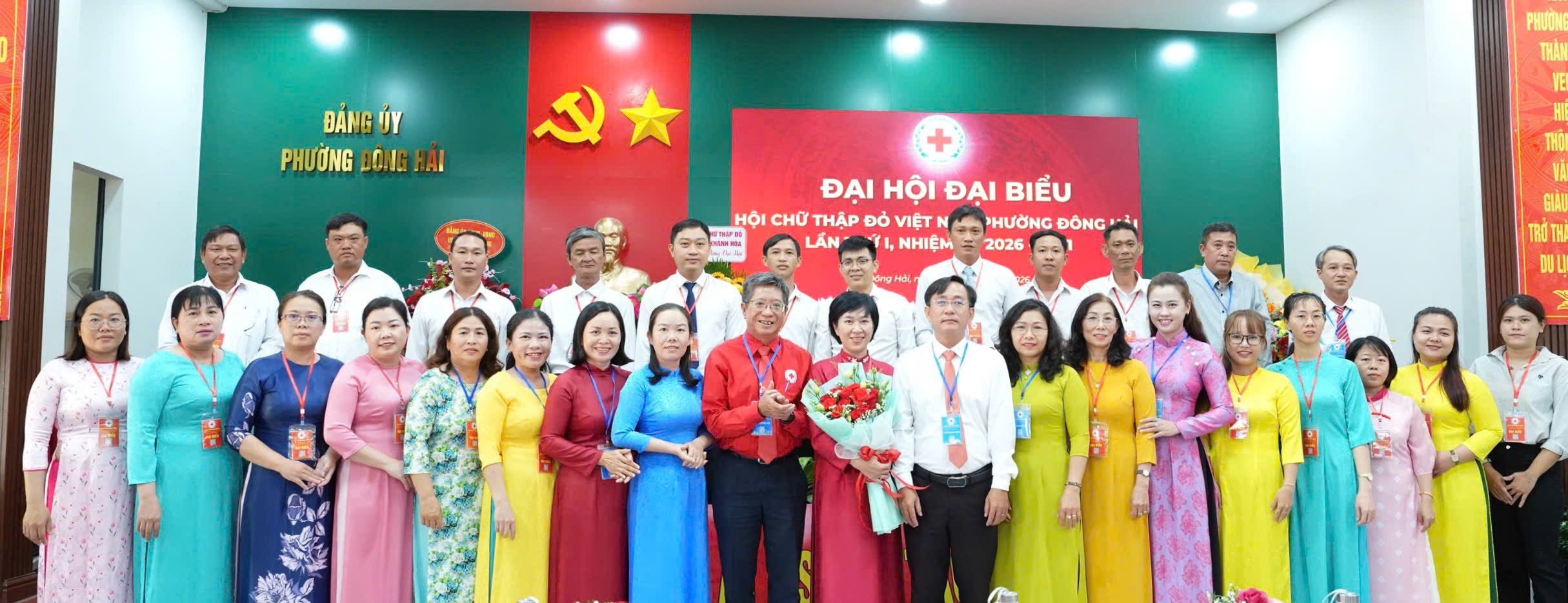 Đại hội đại biểu Hội Chữ thập đỏ phường Đông Hải: Mở ra giai đoạn phát triển mới cho công tác nhân đạo